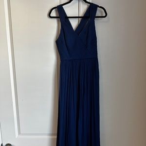 J Crew Annabel Long Dress Silk Chiffon